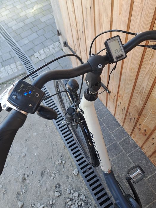 Rower Elektryczny Raleigh Dover napęd centralny Impulse Gazelle M 50