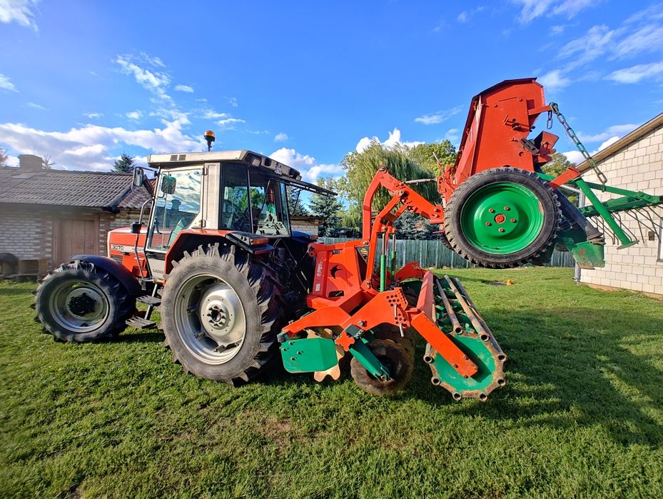 Massey Ferguson 3070 93 KM + Agro-Masz AT27 + Poznaniak 2,7 m – kompletny zestaw