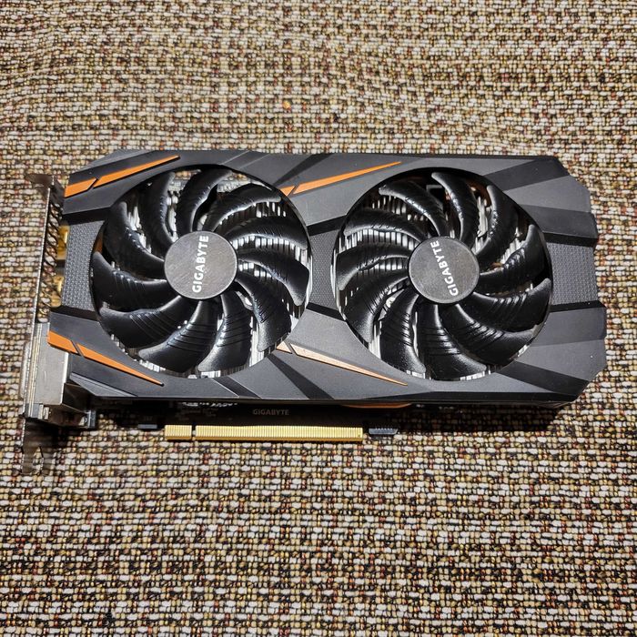 Видеокарта GTX 1060 6gb  nvidia  не работает