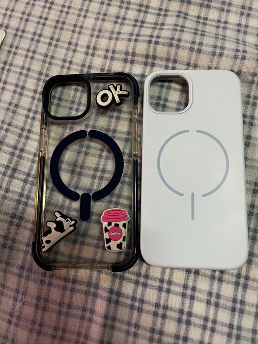 2 capas + carregador de iphone 13