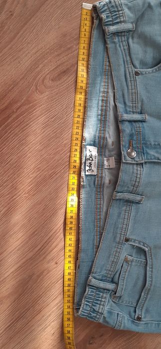 Bermudy jeansowe duże