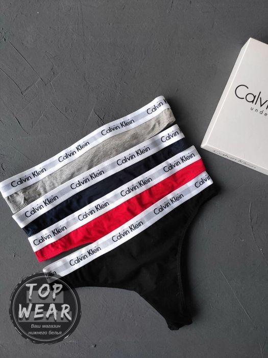 Жіночі трусики стрінги Calvin Klein Carousel