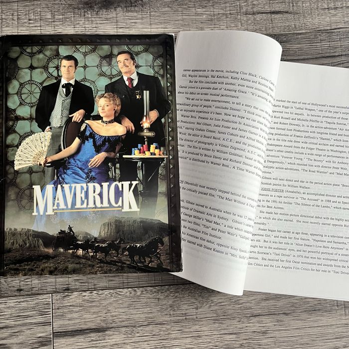 Maverick - Mel Gibson - Pakiet promocyjny - kadry kinowe