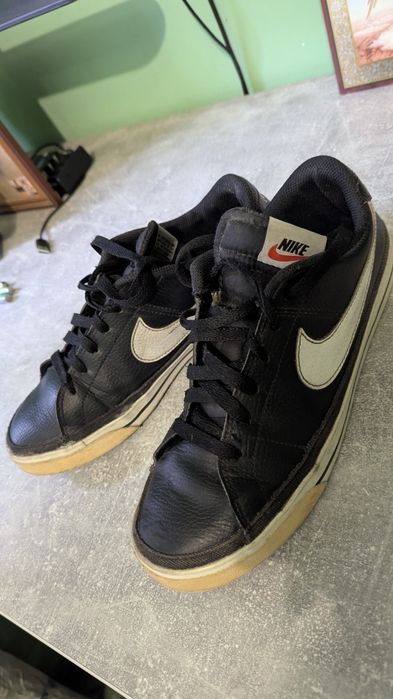 Кеди nike court legacy black