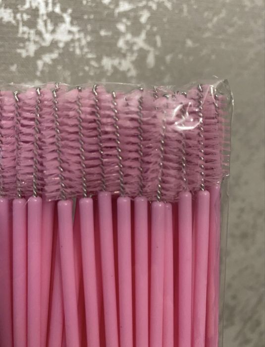 Ціточки для брів, вій рожеві нові