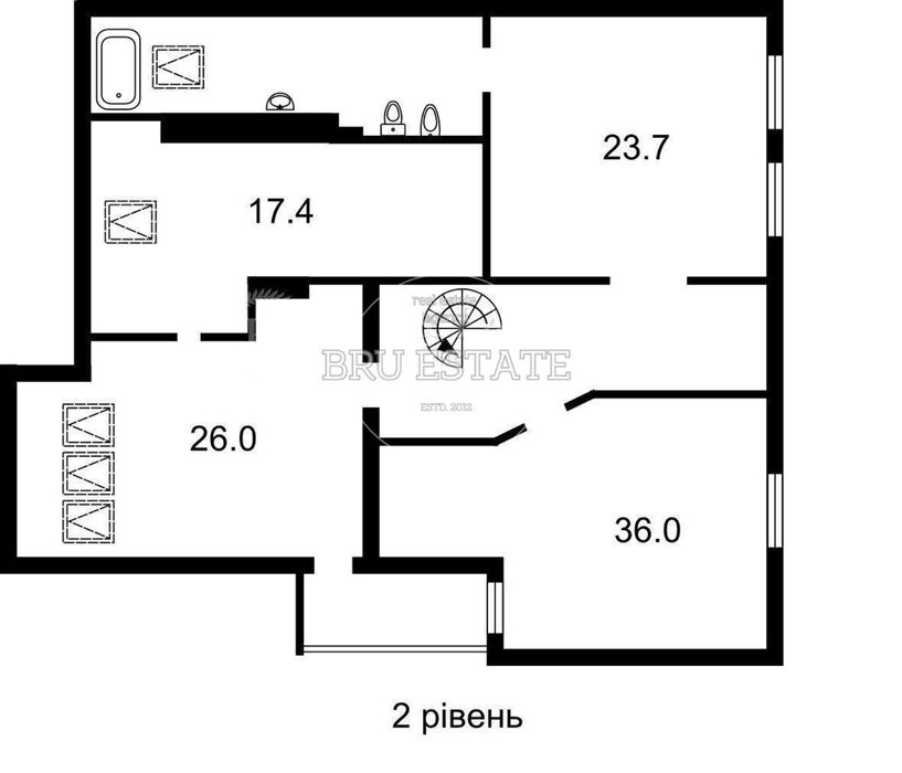 Многокомнатная квартира по адресу ул. Ярославов Вал (площадь 209,2 м²) - Atlanta.ua - фото 16