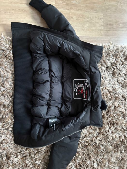 Damska kurtka zimowa narciarska Moose Knuckles puch kaczy