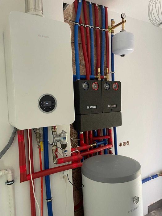 Serwis kotłów, pieców gazowych. Bosch, Junkers, Termet