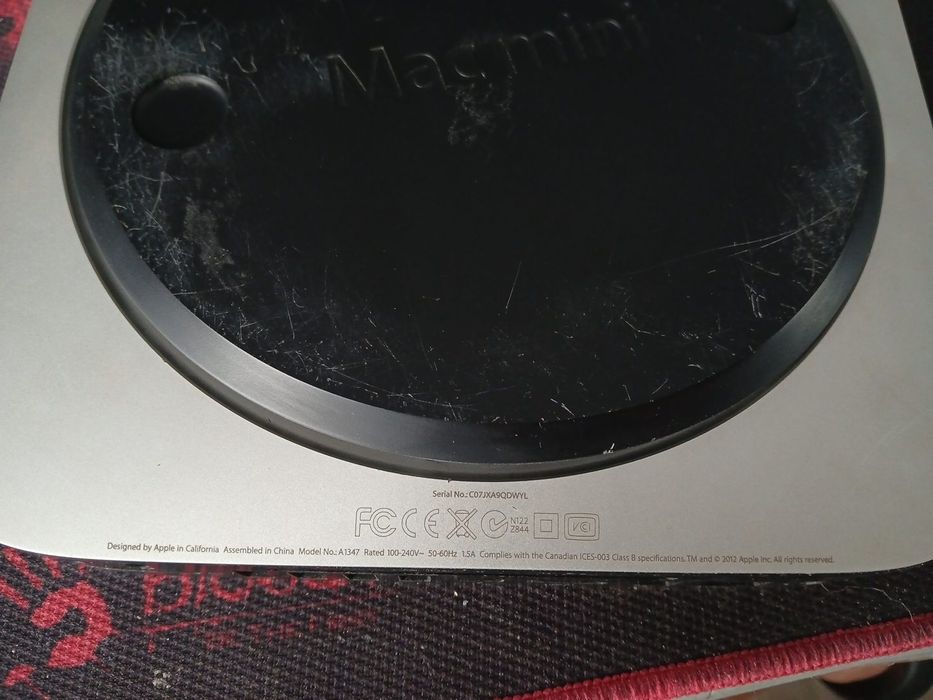 Mac mini 2012 (6,1) i5 / 16GB / SSD 480GB