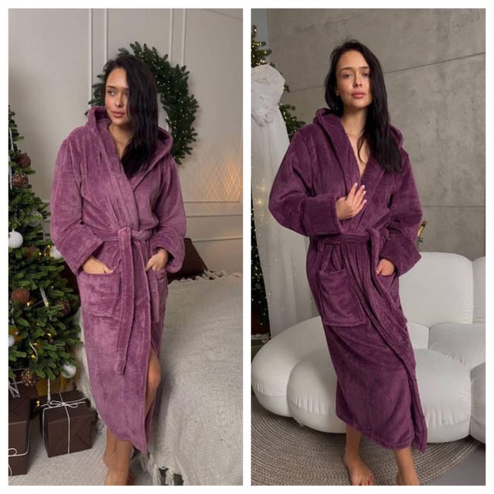 Женский махровый халат больших размеров, батальні жіночі халати