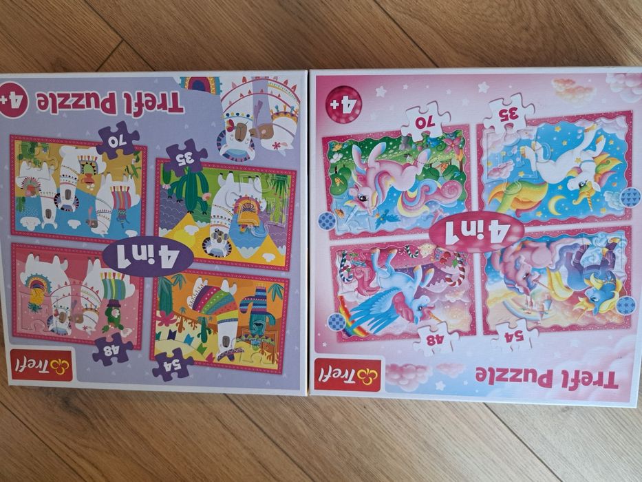 Дитячі картонні пазли Trefl, Castorland