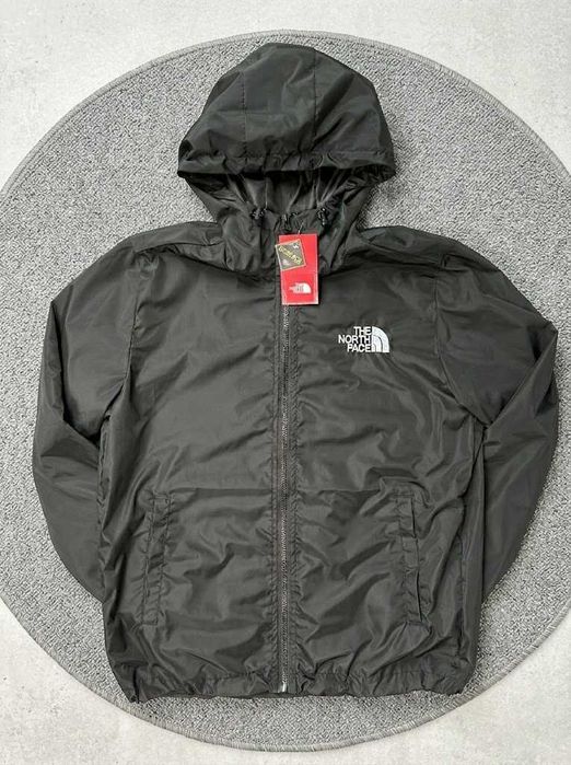 Ветровка The North Face - Черная Куртка TNF - XS S M L XL XXL
