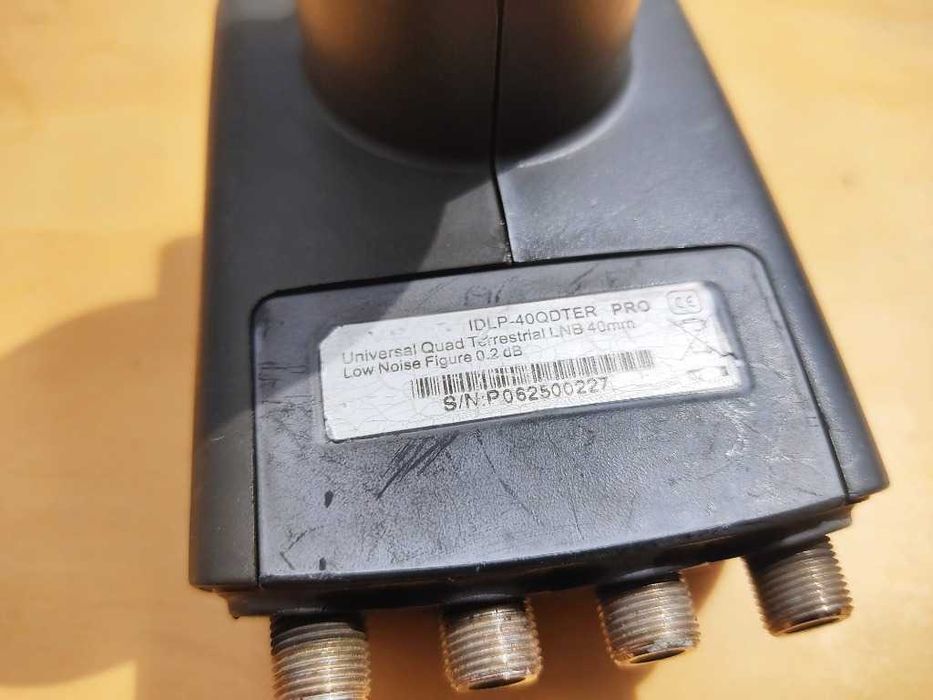 Konwerter Quad DVB-S i DVB-T Inverto IDLP40QDTER