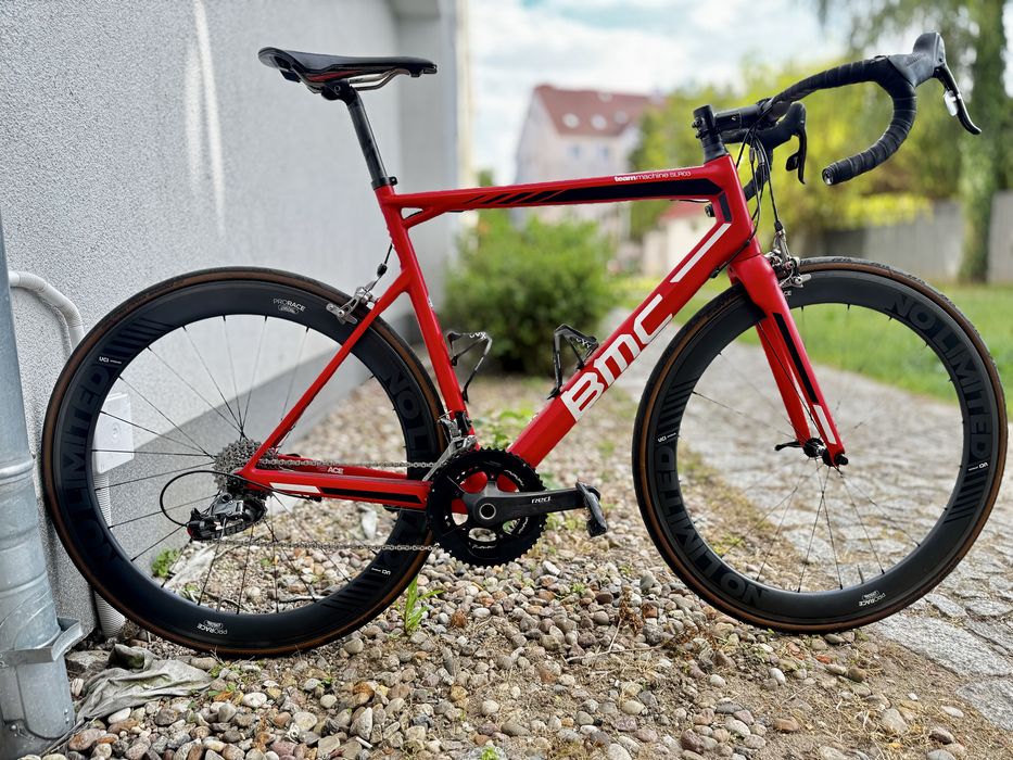 BMC SLR03 57 Force Red No Limited karbon szosowy race lekki