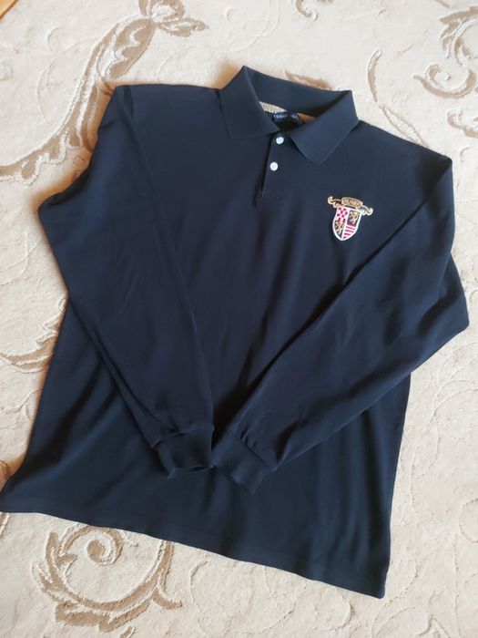 Tommy Hilfiger  поло реглан лонгслив