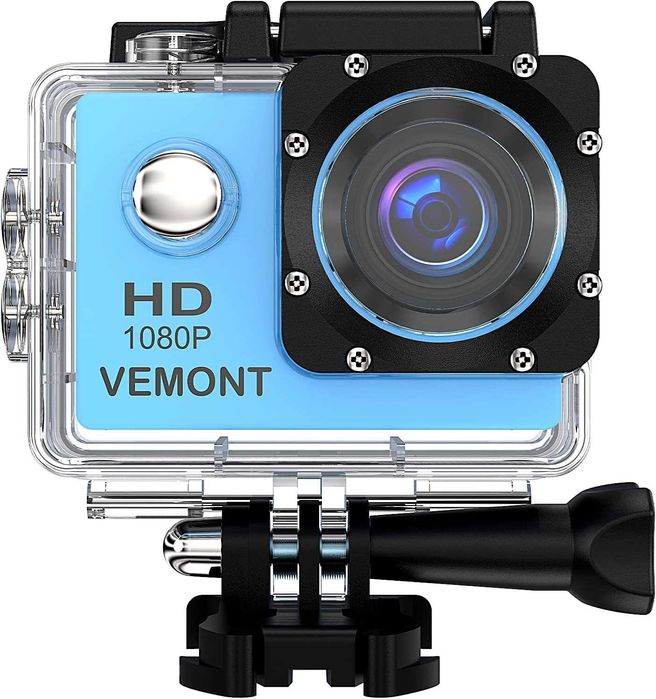 Câmara desportiva 1080P HD impermeável (NOVA)