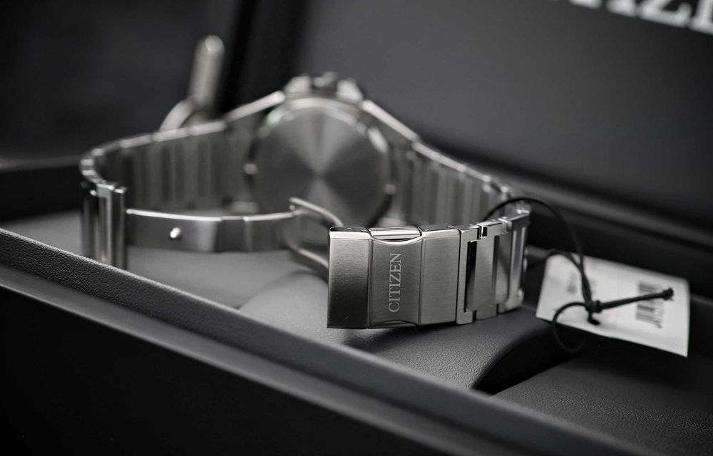 Citizen NB6010-81L Series 8 Automatic 40 mm Zegarek Męski Bransloleta Niebieski