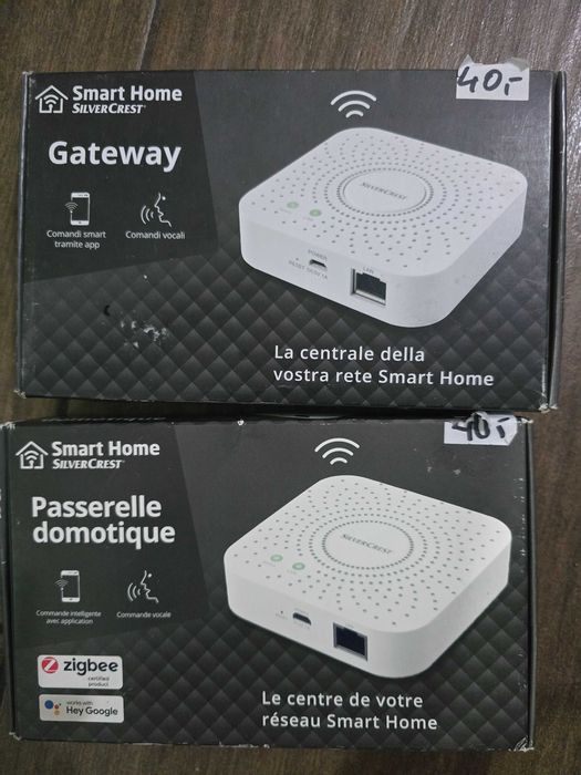 BramkaCentrala sterująca SilverCrest SMARTHOME Zigbee3.0 Apple HomeKit