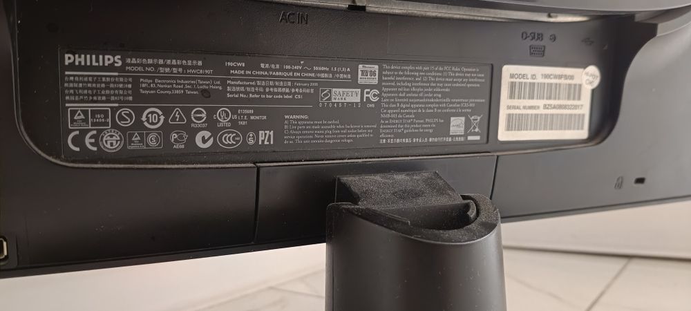 Monitor Philips 190cw