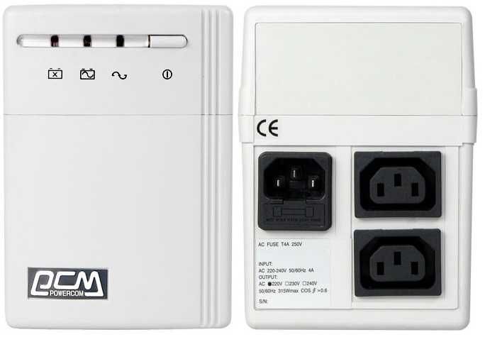 Джерело безперебійного живлення Powercom KIN-525A