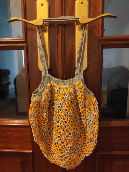 Sacola em crochê