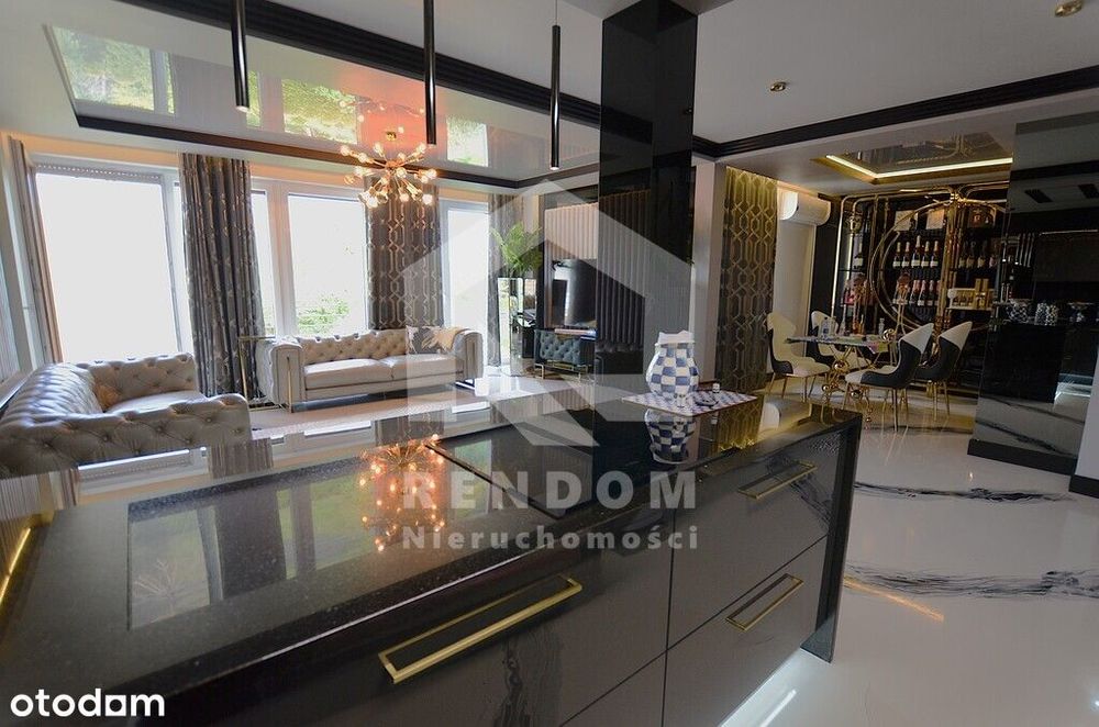 Apartament w stylu glamour w sercu Malinki