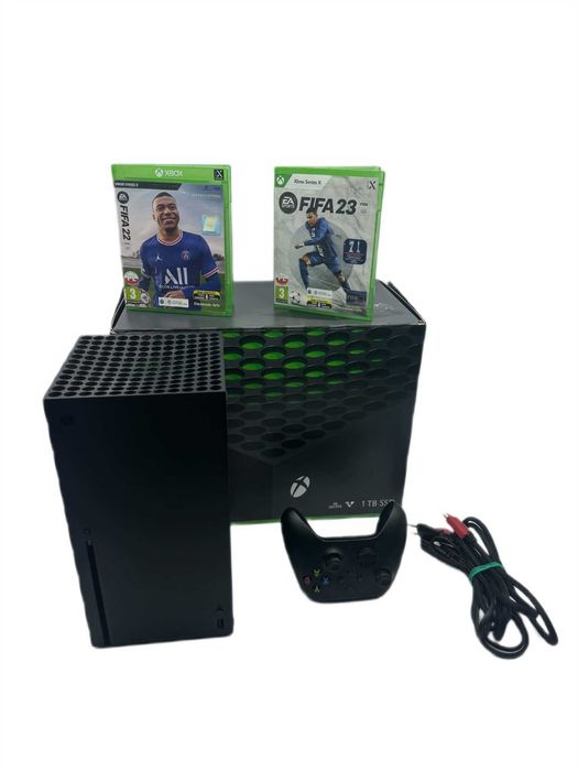 Konsola Xbox Series X 1Tb SSD Czarna + Fifa 22 + Fifa 23