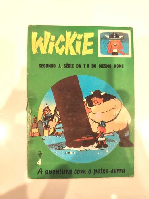 Wickie a aventura com o peixe serra