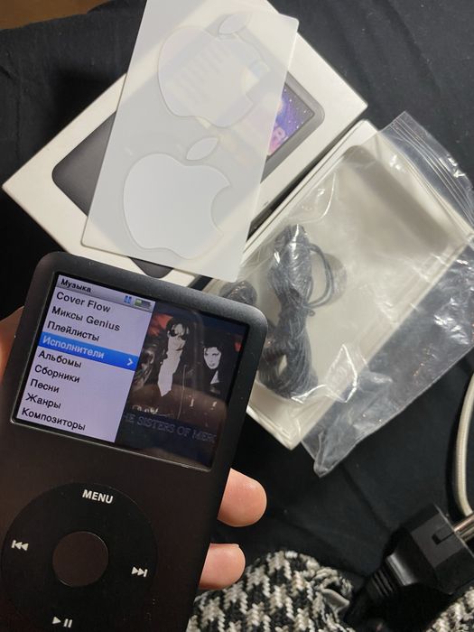 iPod Classic 160GB (7-го покоління) з коробкою