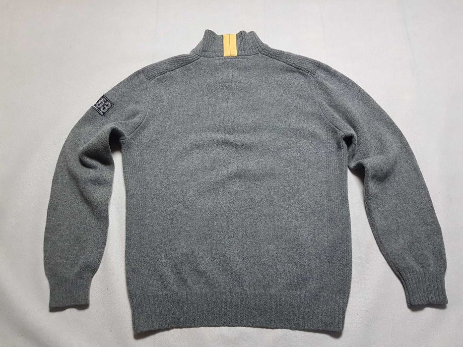 CAMP DAVID - Męski Sweter (Wełna) roz. XXL IDEAŁ
