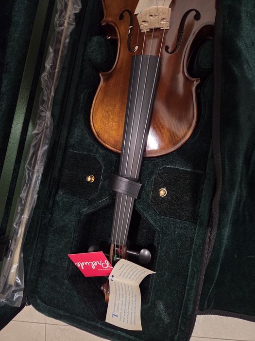 conjunto de Violino profissional/estudante avançado Cremona SV-500 (tamanho completo 4/4), rigorosamente NOVO,