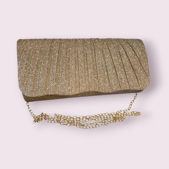 Bolsa Dourada Cerimônia Shein