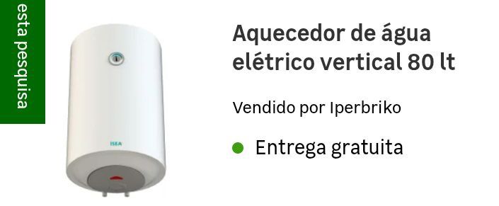 Termonaccomolador 80 lt