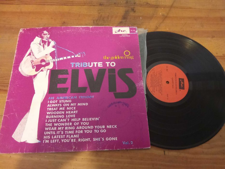 VARIOS  -Tribute To Elvis Vol 2 - The Golden Ring LP