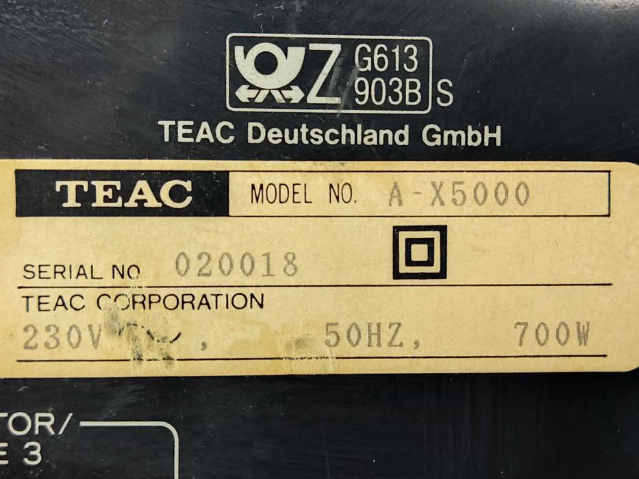 Solidny wzmacniacz TEAC A-X5000 2x120W 4ohm 2x75W 8om 10kg Dobór Audio