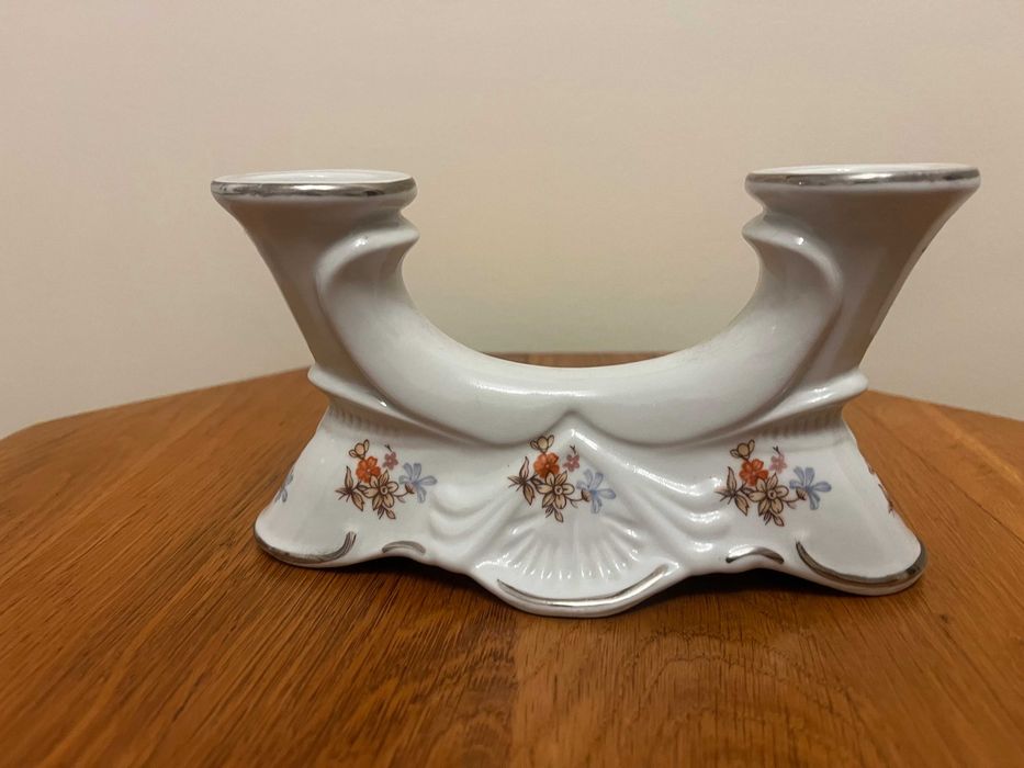 Świecznik porcelanowy Chodzież