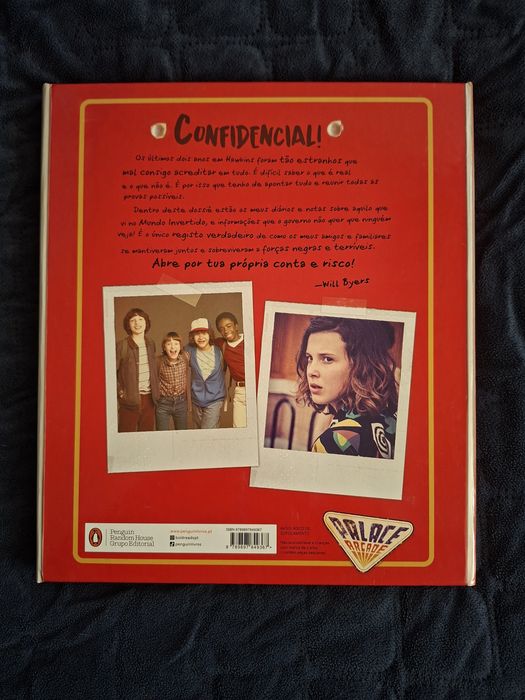 Livro Stranger Things - Ficheiros Secretos de Will Byers