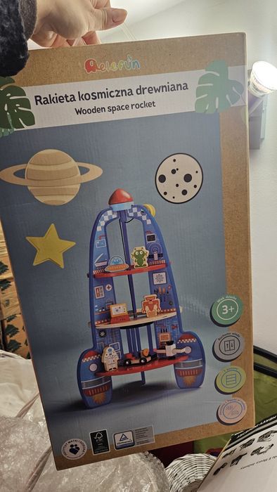 Wieża kosmiczna drewniana