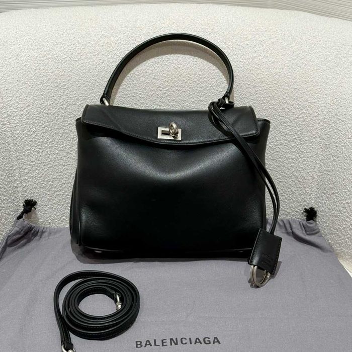 Сумка Balenciaga Rodeo Small Баленсиага Родео Баленсіага серебро