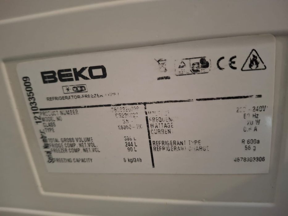 Lodówka beko stan bdb