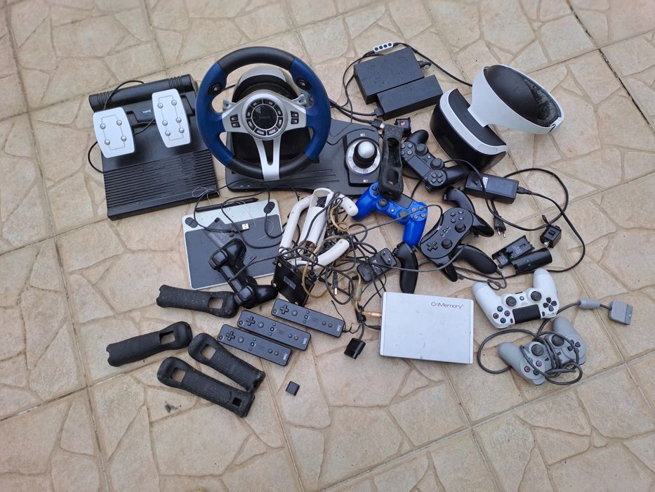 Pedais volante comandos etc