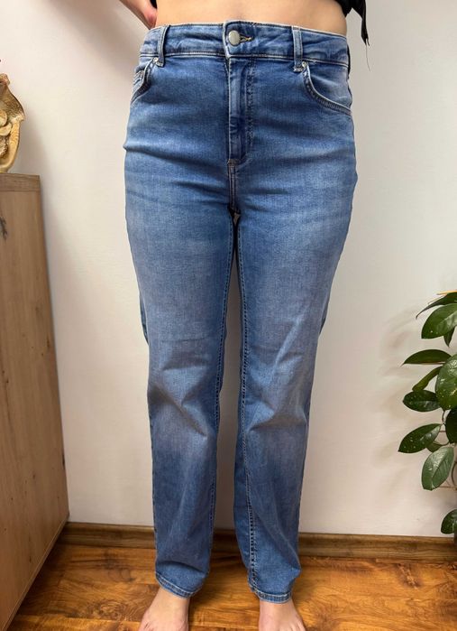 Spodnie jeansowe proste straight jeansy stretch elastyczne Only L W32
