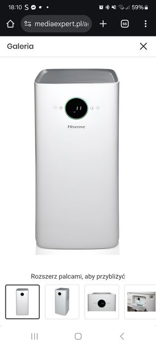 Oczyszczacz powietrza HISENSE AP580H