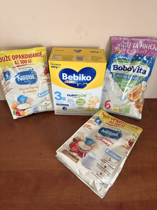 Mleko Bebiko + 3 Kaszki