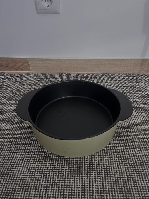 travessa verde para forno