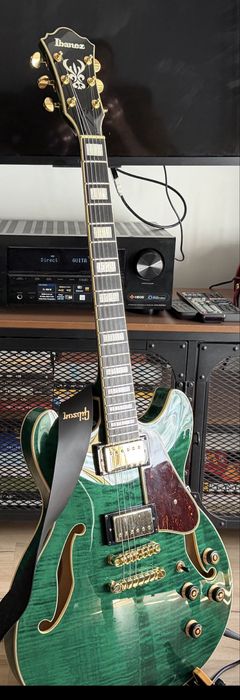 Ibanez AS93FM com setup feito