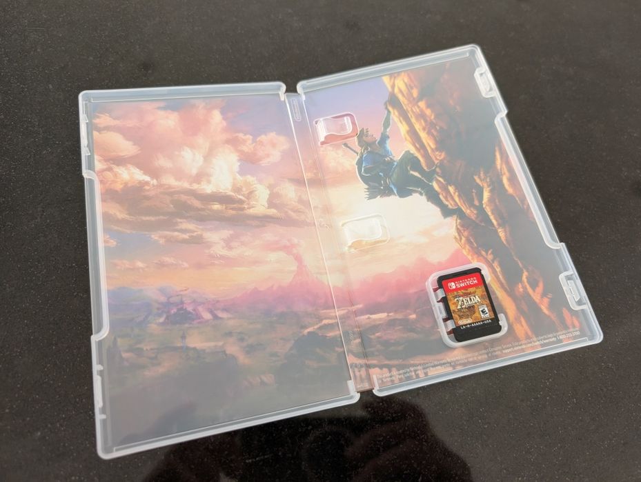 Zelda Breath Of The Wild para a Switch.
