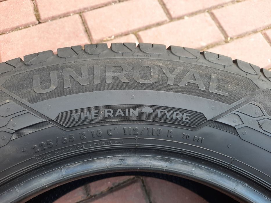 Opony letnie 225/65R16C 112/110R Uniroyal RainMax 3 |2 szt | 2022 |6mm