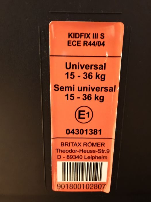 Fotelik Britax Romer Kidfix III S