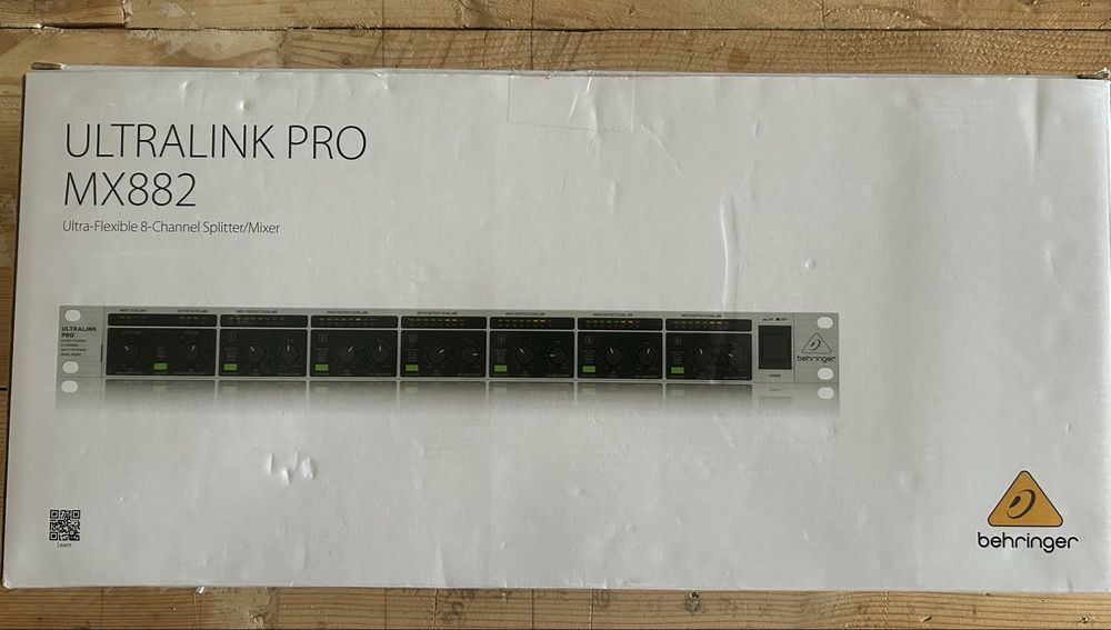 Behringer ULTRALINK PRO MX882 – Splitter/Mixer 8 Canais – Impecável